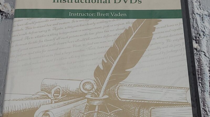 Classical Composition: Chreia and Maxim Stage Instructional DVDs - NEW SEALED