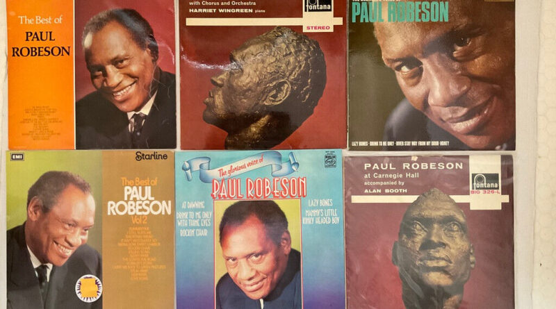 Collection Job Lot  Vinyl Records 6 x  PAUL ROBESON  LPs