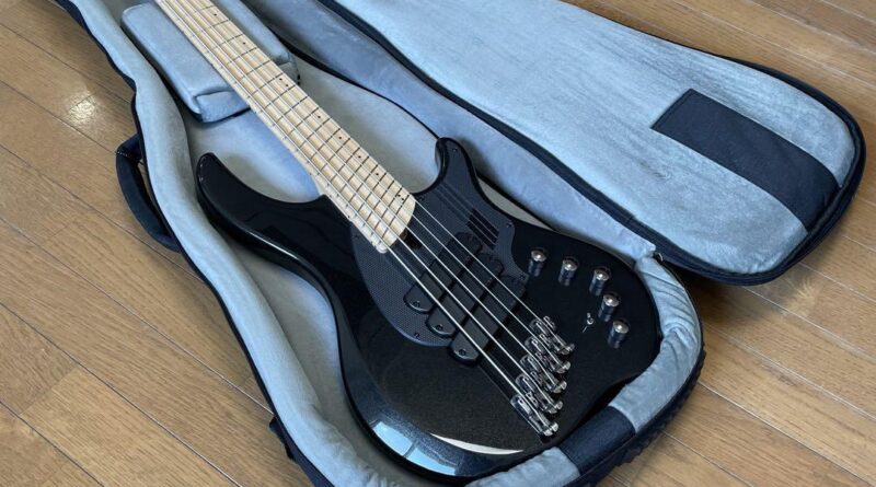 Dingwall NG-3 5st black 5 string bass black Electric Bass Guitar