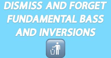 Dismiss and forget the theory of Fundamental Bass and Inversions (Matteo Messori)