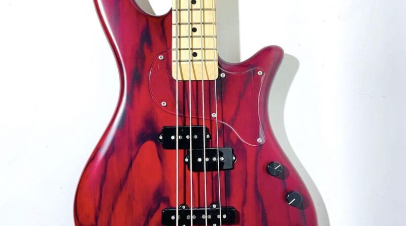 EDWARDS by ESP E-BB-145  Electric Bass Guitar Red Used