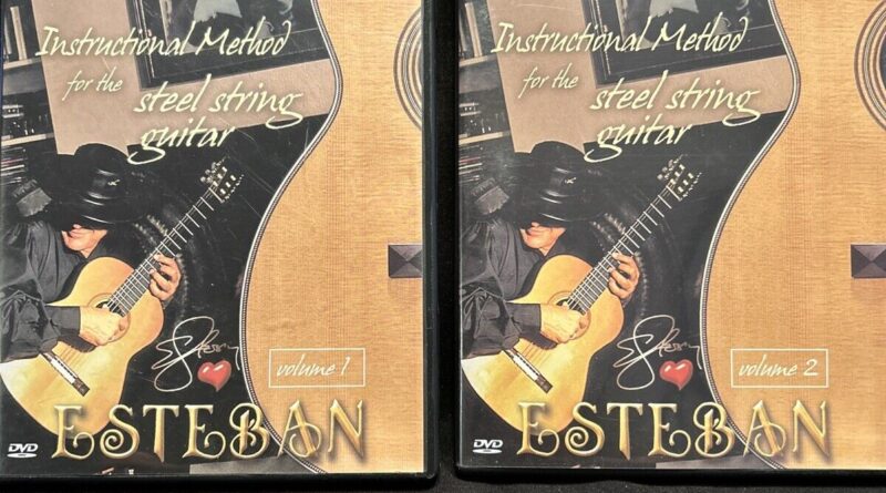 ESTEBAN: Instructional Method for the Steel String Guitar Volumes 1&2