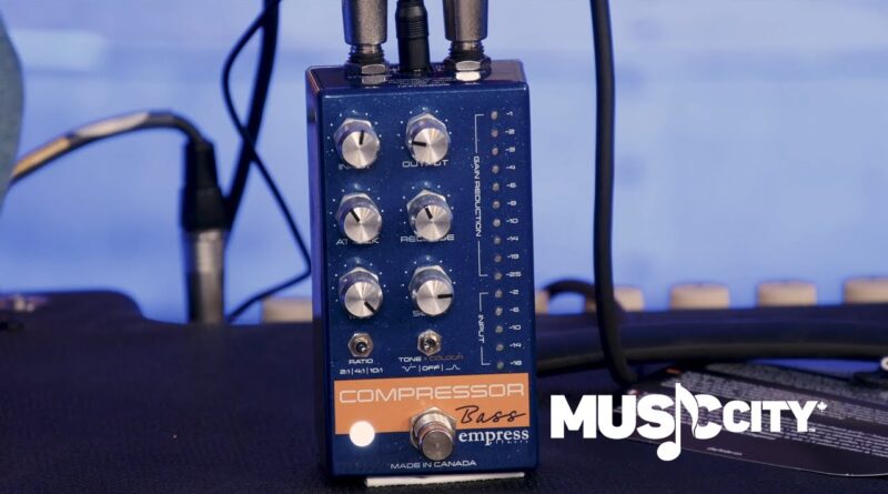 Empress Effects Bass Compressor Guitar Pedal Demo at Music City Canada