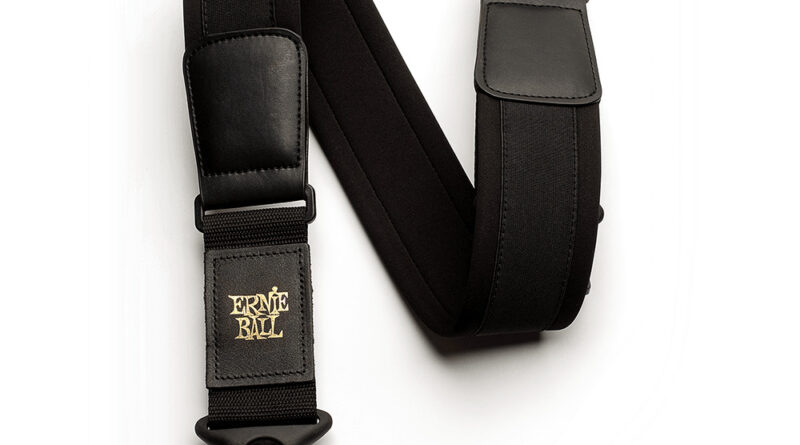 Ernie Ball 4145 Comfort Polylock Guitar Strap/Bass Strap - Regular Neoprene