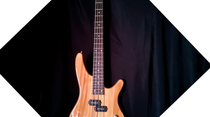 ????FLOOR MODEL SPECIAL!???? Unmarked "I" Style Electric Bass Guitar with Cable!