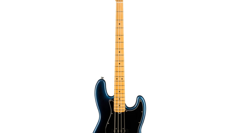 Fender American Professional II Jazz Bass Guitar Maple Fingerboard Dark Night