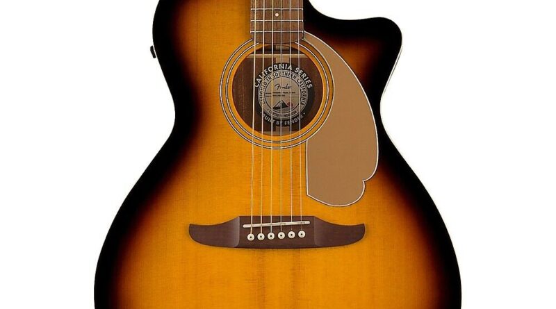 Fender California Newporter Player Acoustic-Electric Guitar Sunburst