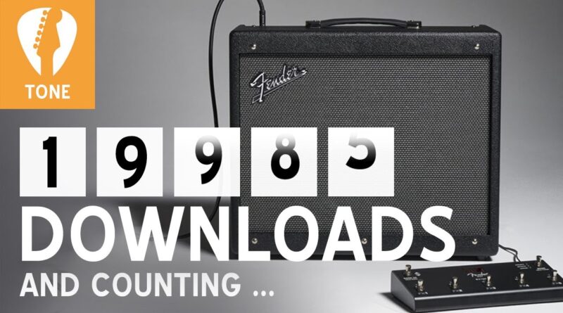 Fender Mustang GTX Amp Tones: 20,000 custom downloads and counting!