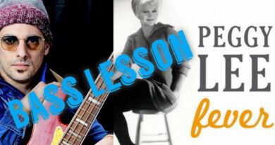 Fever - Peggy Lee (Bass Lesson with play along Tab)