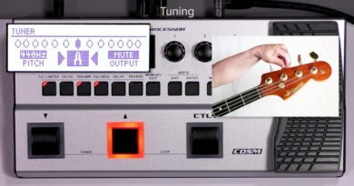 GT-1B Quick Start chapter2 :Tuning the Bass Guitar