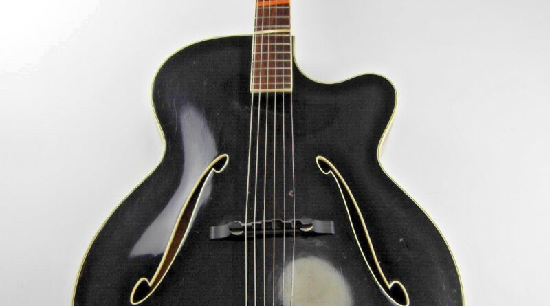 German Jazz Guitar Neubauer 60s Archtop