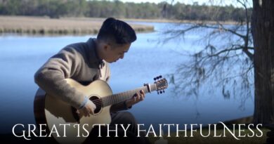 Great is Thy Faithfulness - Guitar Instrumental Hymn with Lyrics