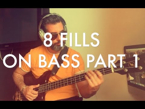 HOW TO CREATE FILLS ON BASS BEGINNER INTERMEDIATE  CREER DES FILLS DEBUTANT ET INTERMEDIAIRE #1