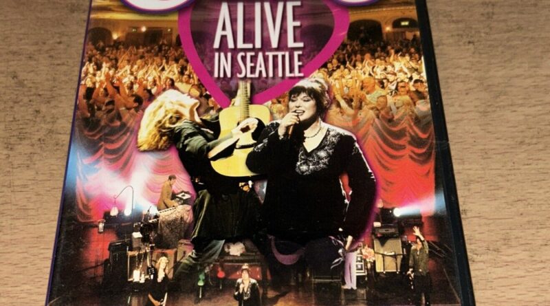 Heart Alive in Seattle DVD + Insert, Live Concert, Ann & Nancy Wilson 2002