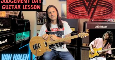 How To Play Judgement Day By Van Halen - Complete Lesson And EVH Tips And Tricks