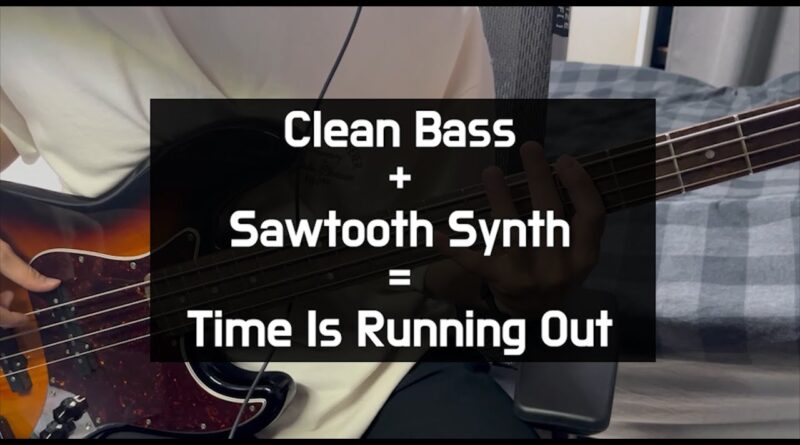 How to create the bass tone for Muse's 'Time Is Running Out'?