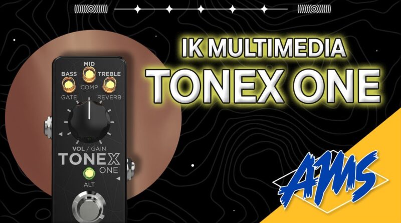 IK Multimedia TONEX ONE Pedal | Everything You Need for Your Next Gig