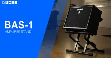 Introducing BOSS BAS-1 Amp Stand