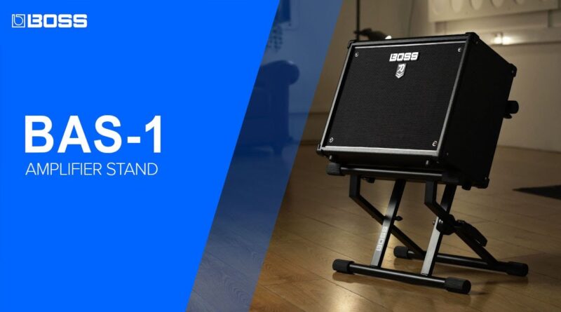 Introducing BOSS BAS-1 Amp Stand