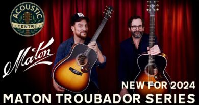 Introducing the new Troubadour Series from Maton Guitars!