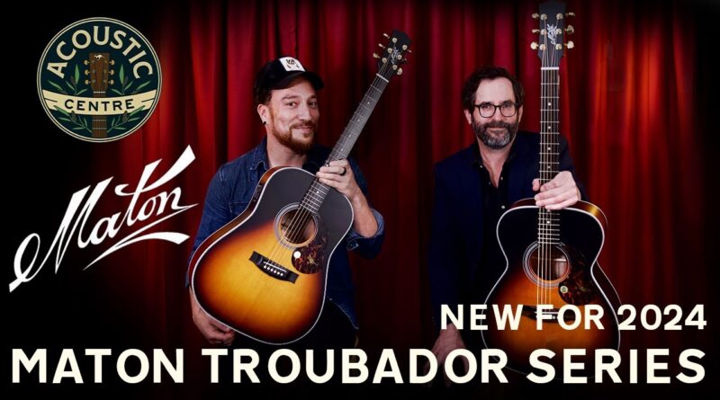 Introducing the new Troubadour Series from Maton Guitars!