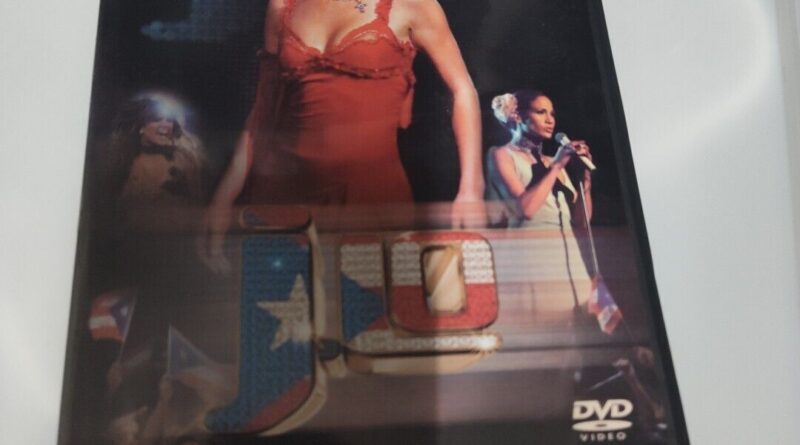 JENNIFER LOPEZ Let's Get Loud DVD J Lo Music Live Concert 100 Minutes REGION 1