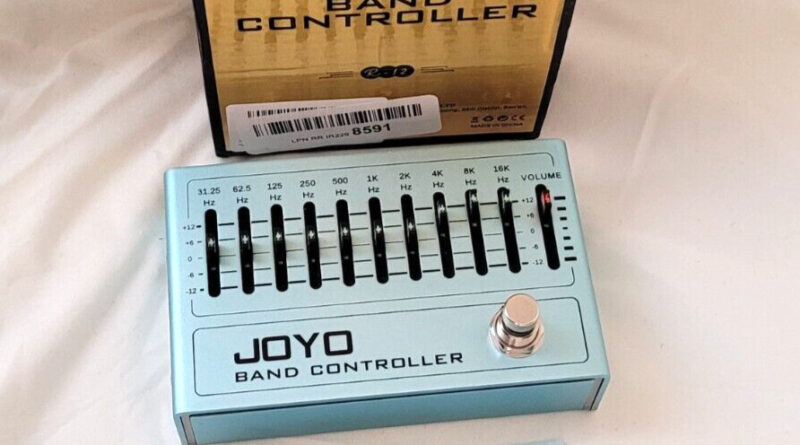 JOYO R-12 Band Controller 10 Band EQ Effect Pedal Guitar Bass 4,5,6&7 Strings