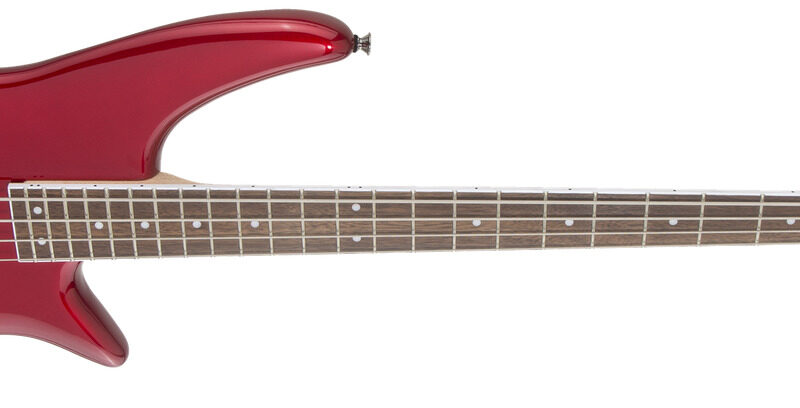 Jackson JS Series Spectra IV JS3 4-String Electric Bass Guitar in Metallic Red