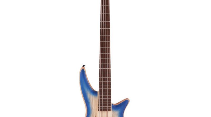 Jackson Pro Series Spectra Bass SBP V 5-String Electric Guitar, Blue Burst