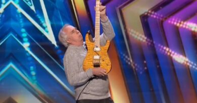 John Wines Shredding "We Will Rock You" on the Electric Guitar | Auditions | AGT 2023