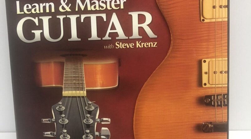 Learn And Master Guitar Expanded Edition Steve Krenz 20 DVDs 5 Jam CDs Very Good