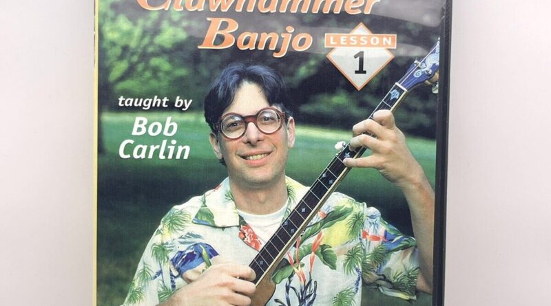 Learn To Play Clawhammer Banjo DVD By Bob Carlin Lesson 1 w/Booklet