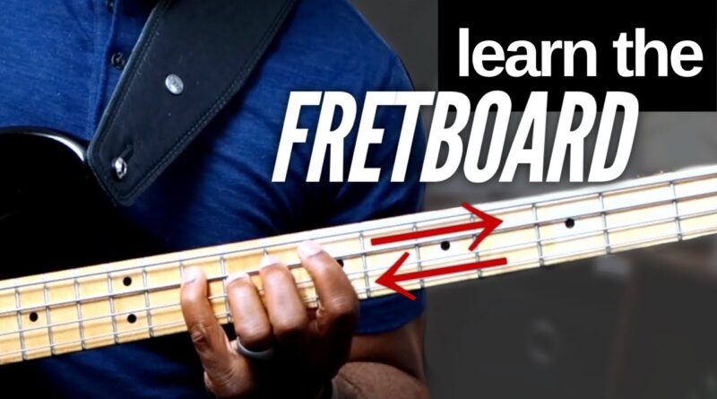 Learn the Bass Guitar Fretboard (with 2 exercises to help)