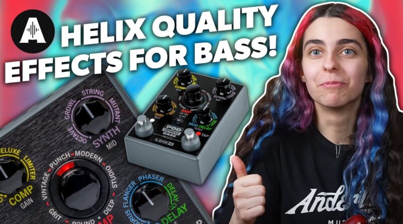 Line 6 POD Express Bass - Helix Quality Effects for Bass Guitar!?