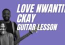 Love Nwantiti CKay Guitar Lesson | Beginner And Intermediate Tutorial