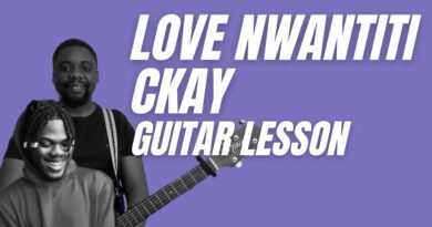 Love Nwantiti CKay Guitar Lesson | Beginner And Intermediate Tutorial