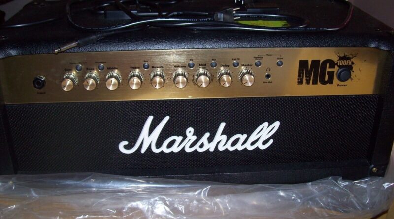 Marshall MG100HFX 100-watt Guitar Amp Head Excellent Condition!!!