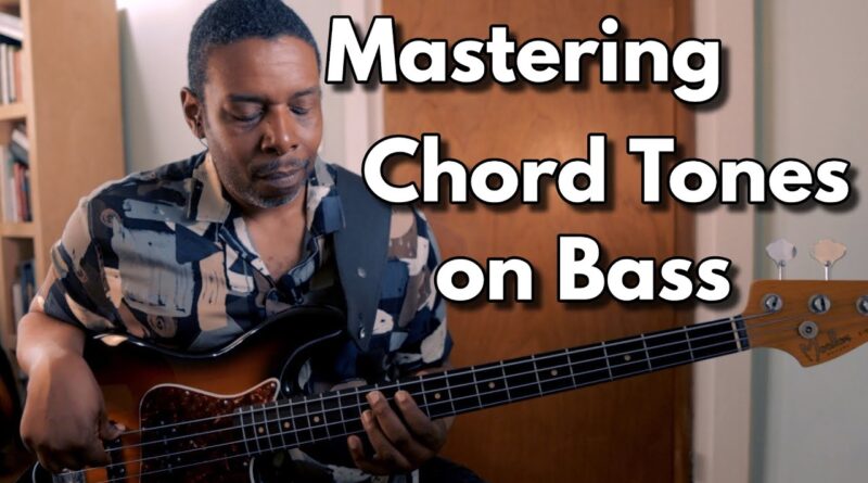 Master Chord Tones on Bass with this Simple Tip