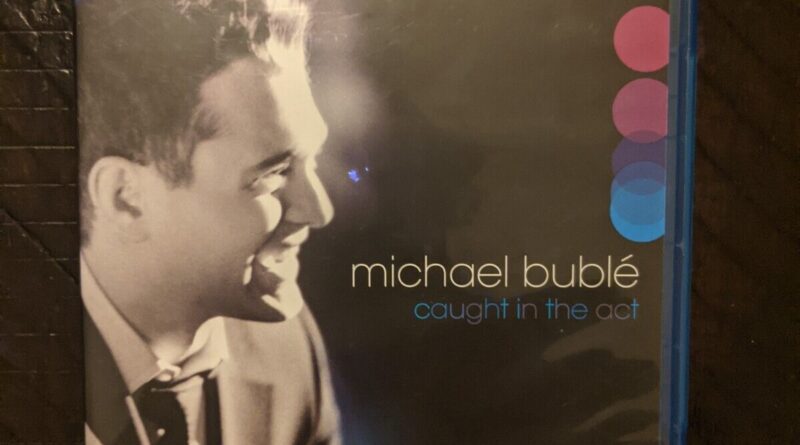 Michael Buble - Caught in the Act BLU-RAY Concert Music Live with Insert