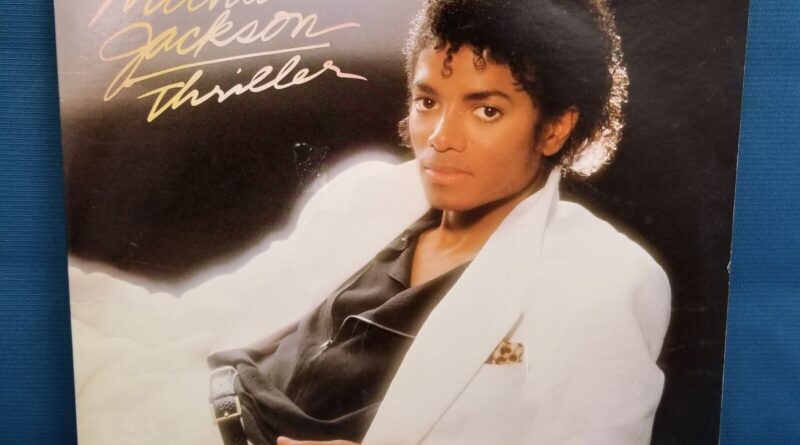 Michael Jackson Thriller 1982 LP Gatefold Original Inlay Epic EX/VG+