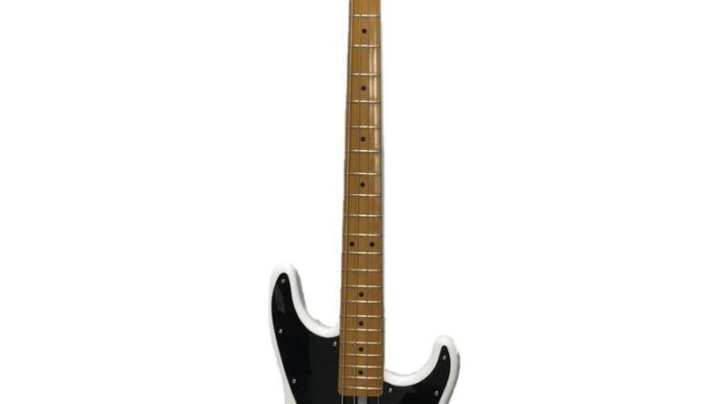 Moon GM-MB WHT Electric Bass Guitar