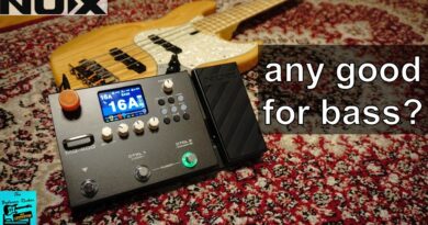 NUX MG-400 Bass Demo & Review