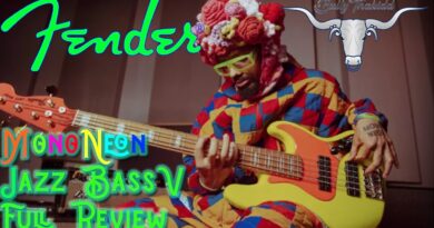 New Fender MonoNeon Jazz Bass V Unboxing and Full Review | This thing is NUTS!!!