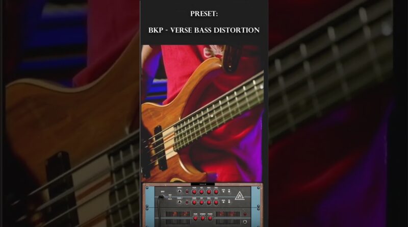 New STL Tones Bass Amp Sim in a Mix????#shorts #music #bass #guitar