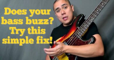 Noisy Bass Guitar- Simple Fix