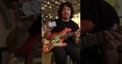 Origin Effects DCX Bass Tone Shaper and Drive Pedal Demo & Talk-through