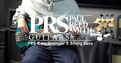 PRS Gary Grainger 5 String Bass Model Demo (No Talking)