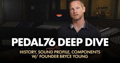 Pedal76 Deep Dive With Founder Bryce Young | All-Analog Transformer-Balance FET Compressor Pedal