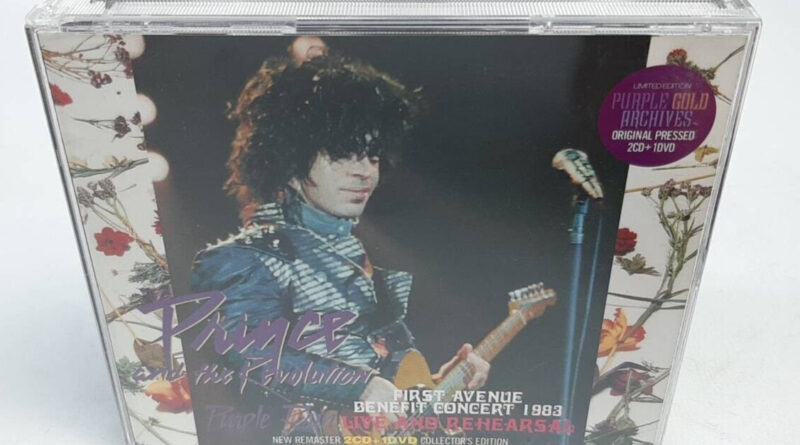 Prince Purple Rain Live And Rehearsal 2 First Avenue Benefit Concert 1983 CD+DVD