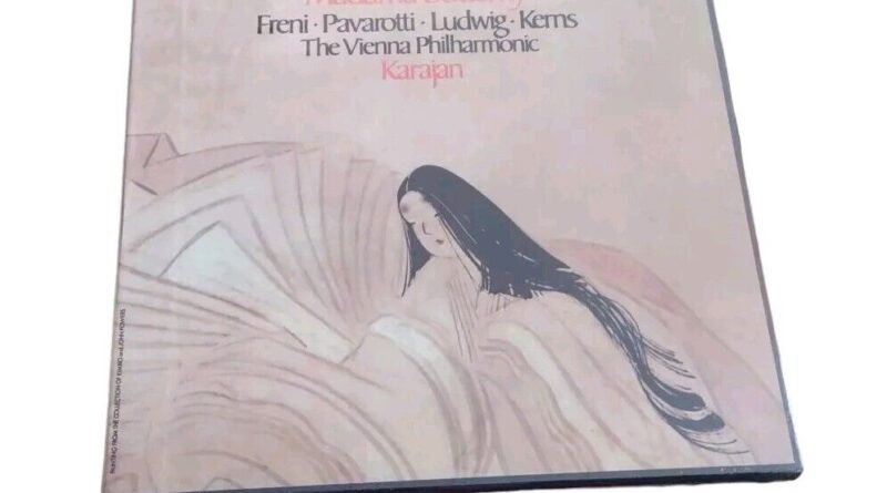 Puccini Madama Butterfly Vinyl Box Set Vienna Philharmonic karajan Pavarotti